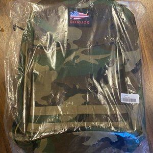 GoRuck gr1 26l in woodland camo, New without Tag, made in USA